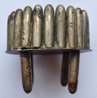 1914 WWI Germany trench art ASHTRAY Made of Empty Cartridges
