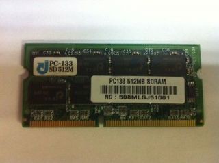   512MB PC133 144PIN SODIMM SDRAM Laptop Notebook Memory PC 133 SO DIMM