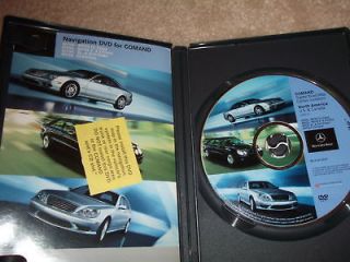 2004 2005 MERCEDES BENZ CL500 CL55 CL AMG CL600 NaviGATION DVD 2005.3 