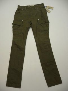 Miss Me Womens Size 25 26 28 29 30 #CP1241 Olive Green Skinny Cargo 