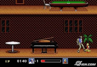 Michael Jacksons Moonwalker Sega Genesis, 1990