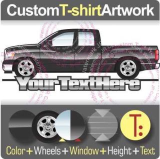 Custom T shirt for 09 12 Dodge Ram SLT Big Horn Crew Quad Cab pickup 