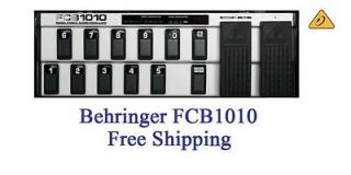 Behringer FCB1010 MIDI Foot Controller Effects Pedal FX Brand New 