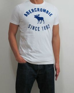   & FItch A&F New 2012 Mens Muscle Fit Henderson Lake Tee T Shirt