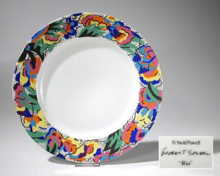 Swid Powell~ RIO Pattern ~ George Sowden~12 Plate ~ Mint   RARE