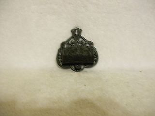 vintage small metal match holder  9 95