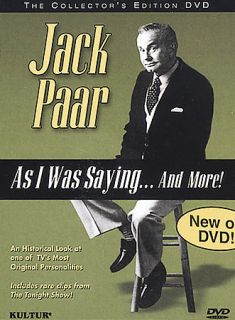 Jack Paar As I Was SayingAnd More (D