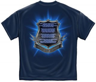 police prayer t shirt law enforcement prayer more options size