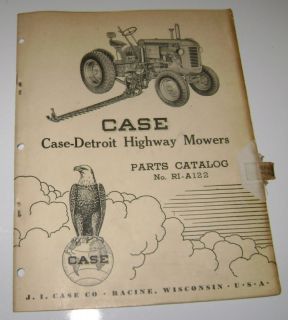 case detroit highway mower parts catalog v vi tractor time left $ 12 