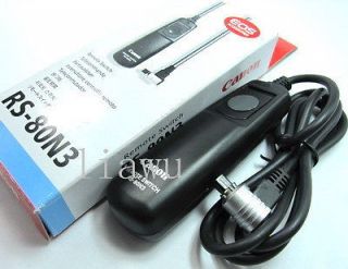 New Shutter Release Remote Switch Cord For Canon 40D 50D 7D 5D Mark II 