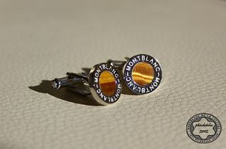 Newly listed MONTBLANC CLASSIC PLATINUM PLATED CUFF LINKS WITH TIGER 