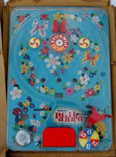 VTG 1973 EPOCHS Toy PACHINCO PINBALL Arcade Style GAME MOD HIPPIE 
