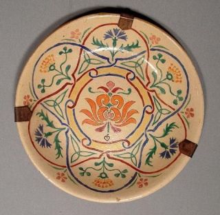 antique turkish ottoman islamic kutahya ceramic dish from canada time