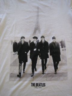 THE BEATLES In Paris 1964 T Shirts NEW with tag Sizes XS, S, M, L
