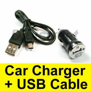 5V 1A Car Plug Charger Power Adapter+USB Lead Cable/Cord for Garmin 