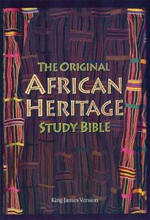   African Heritage Study Bible by Thomas Nelson 1993, Hardcover