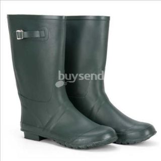 mens green buckle wellies wellington muck boots size 9  25 