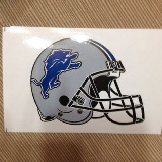 detroit lions nfl helmet sticker time left $ 0 99