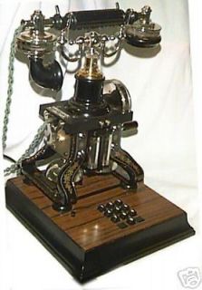 replica of 1892 1932 eiffel tower phone swiss telecom returns