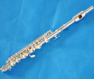 New Silver Plated C Piccolo Flute Case Low Price Guarantee   