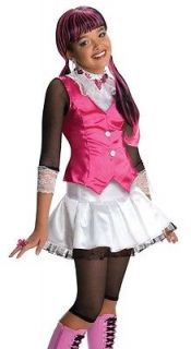 NWT Girls Monster High DRACULAURA Costume Dress up Size Sm 4/6 skirt 
