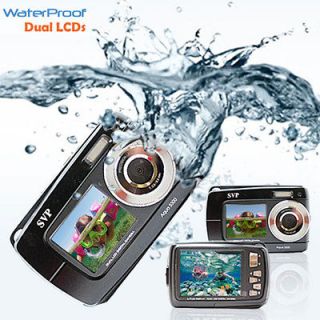 Newly listed SVP UnderWater 18MP Max. Digital Camera + Video w/ Dual 