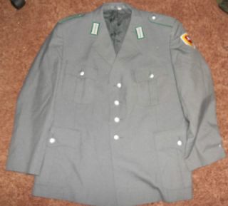 West German Bundeswehr Officers Uniform / Jacket / Tunic / Coat Extra 