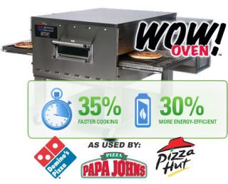 middleby marshall wow pizza oven ps640g  15000