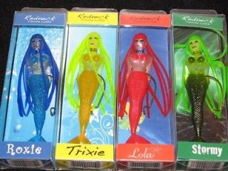 Redneck Mermaid Fishing Lure. Pick from Roxie, Lola, Trixie, Stormy or 