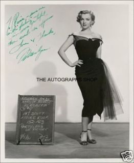hand signed marilyn monroe autograph reprint  5