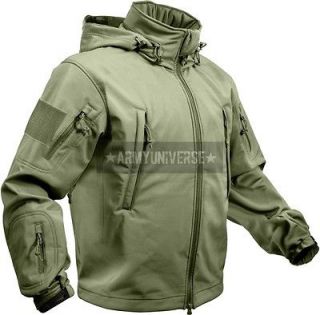 olive drab special ops military tactical soft shell jacket more