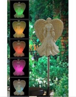 BUY 3 GET 1 FREE Solar Power Angel Garden Decor Stake Color Changing 