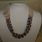  St. John Collection Heavy Chain Necklace Beige color on sale 