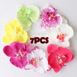 Pcs Orchid Flower Hair Clip Bridal Wedding Hawaii Party Girl 7Dyz