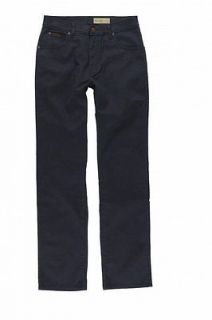 New Wrangler Mens Texas Stretch Jeans Navy Blue Bedford Soft Fabric 