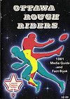 1981 ottawa rough riders media guide and fact book 84