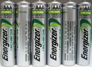 energizer rechargeable aaa in Rechargeable Batteries