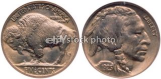 5 Cents, 1925, Buffalo Nickel