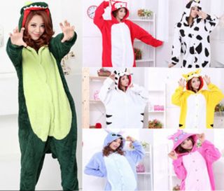 Kigurumi Pajamas All In One Pyjamas Animal Suits Cosplay Costume Adult 