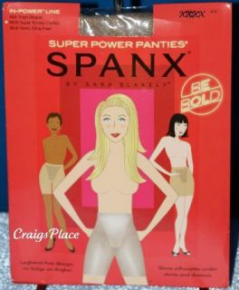 SPANX~Spanx In Power Super Power Panties~A204097~Choice of Sizes and 