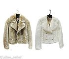 nwt juicy couture haze mink brown angel white faux rabb