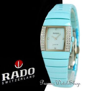 NEW Rado Sintra Super Jubile R13667912 Ceramic Ladies Diamond Watch 