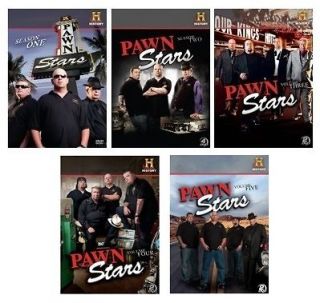 New! Pawn Stars DVD Season 1 & 2 plus Volume Vol 3 4 5 Seasons Volumes 