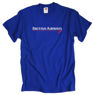 british airways vintage logo british airline t shirt