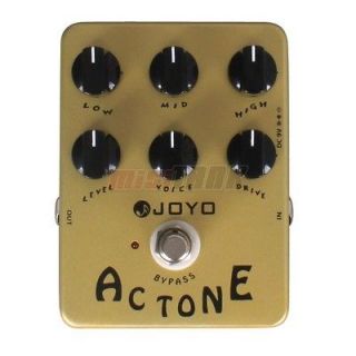 Guitar Amplifier AC tone Effect Pedal Joyo JF 13 True Bypass British 