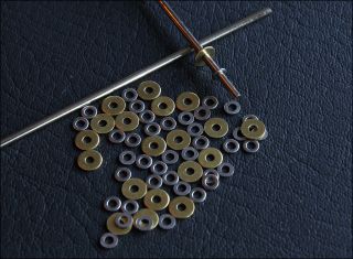 Straight Razor Pinning Kit   1/16 Nickel Silver Rod Pins + 40 x 1/8 