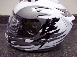 new for 2011 white hayabusa oem suzuki helmet small limited