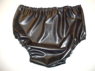 latex baby san pants black rubber sissy adult size