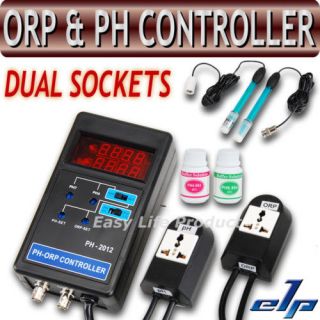 ph orp controller monitor meter 2 socket tester 1999mv from