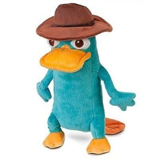 Disney Phineas and Ferb Perry the Platypus AGENT P Stuffed Mini Plush 